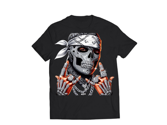 Rockster Graffiti Skull
