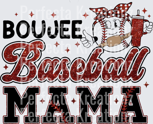 Boujee Baseball Mama